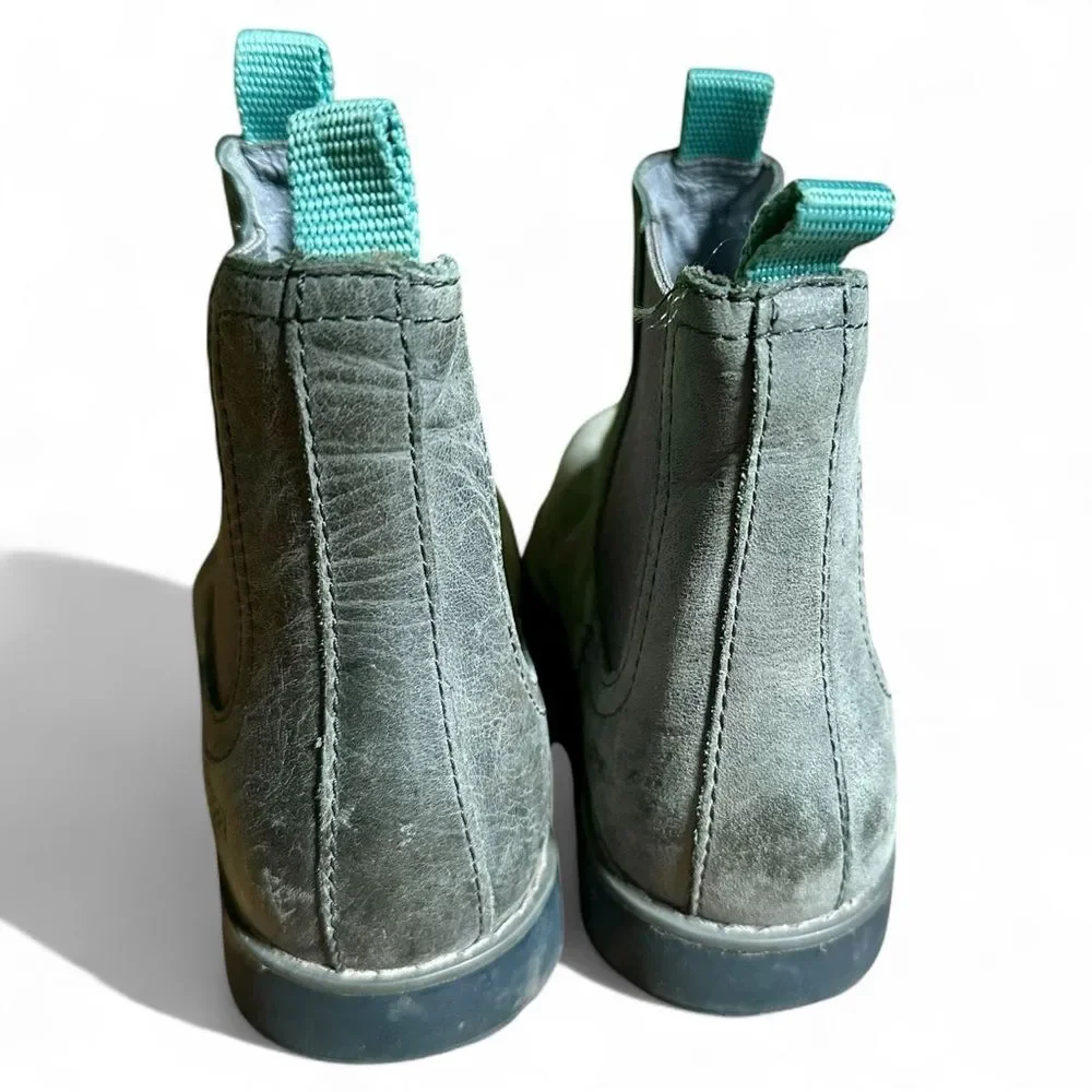 Camper Kids Gray Green Boots Size 31